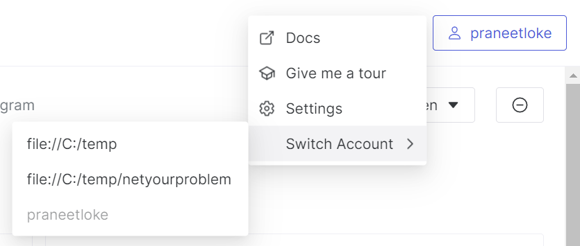 Account Switcher